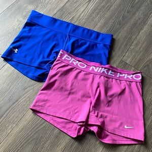 Spandex Shorts Bundle 💙🪩💖